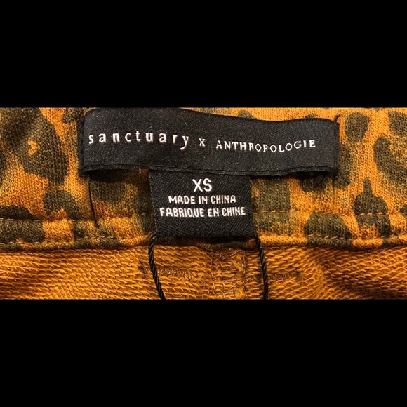 Sanctuary x Anthropology Leopard Print Jogger - Picture 3 of 8